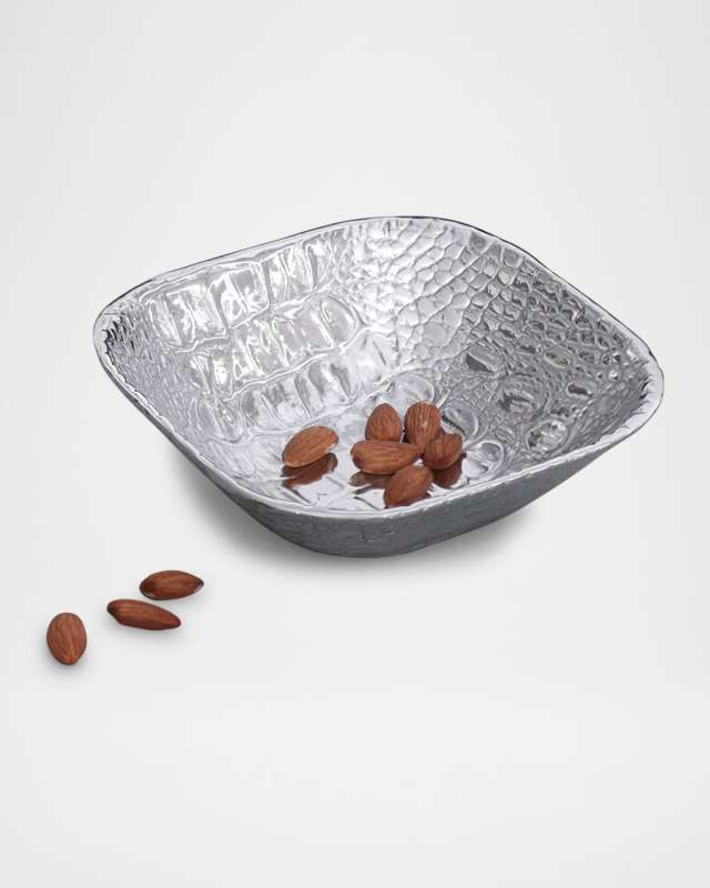 Pieles Croc Small Square Bowl